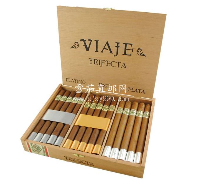 征途三合一长矛混装雪茄 Viaje Trifecta Trifecta Box 30 CT